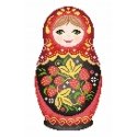Beldizart Matryoshka. Khokhloma painting SKN-451 Beldizart Matryoshka. Khokhloma painting SKN-451