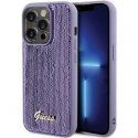 Guess Apple iPhone 15 Pro HC SEQUIN SCRIPT METAL Purple Guess Apple iPhone 15 Pro HC SEQUIN SCRIPT METAL Purple