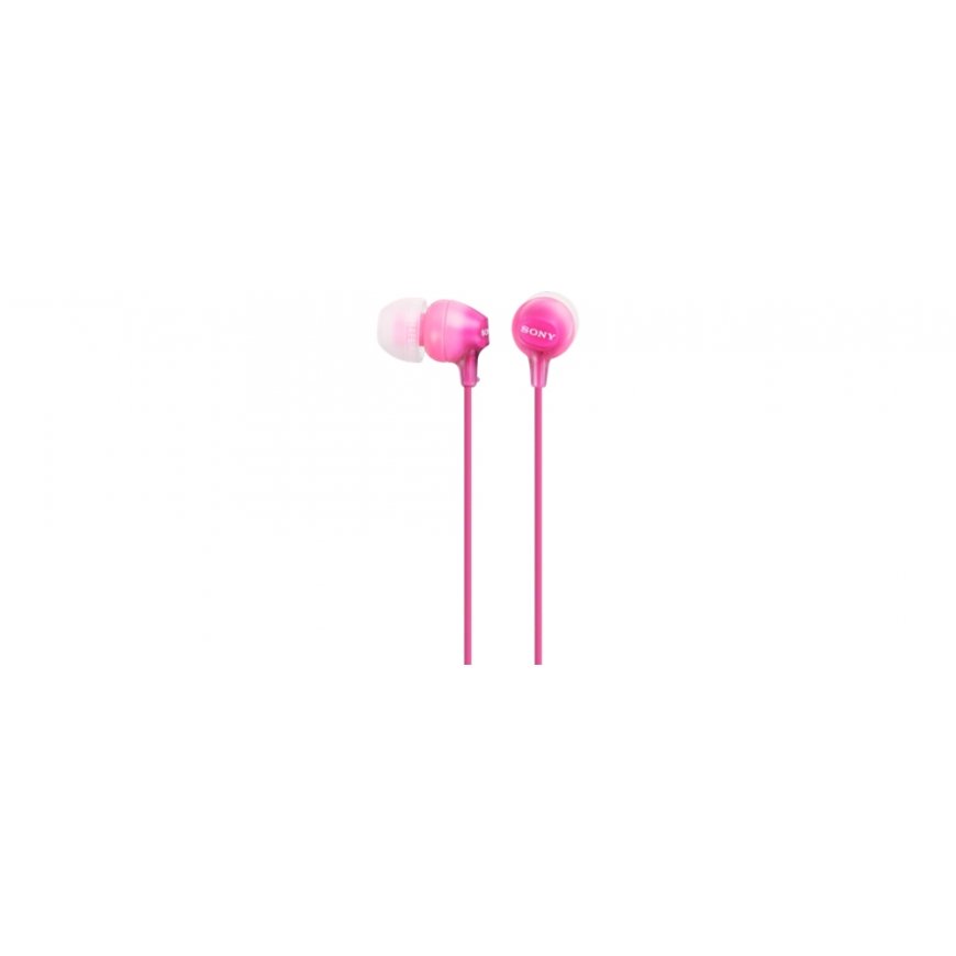 Sony MDR-EX15LP Austiņas Vadu Ausīs Mūzika Rozā – 2