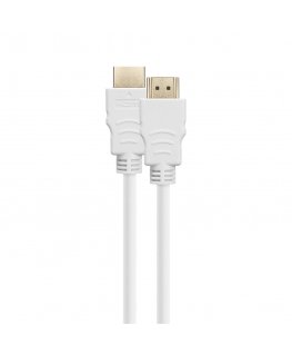 Deltaco HU-20A-R HDMI-kaabel 2 m HDMI tüüp A (Standard) Valge