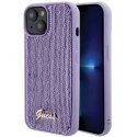 Guess Apple iPhone 15 HC SEQUIN SCRIPT METAL Purple Guess Apple iPhone 15 HC SEQUIN SCRIPT METAL Purple