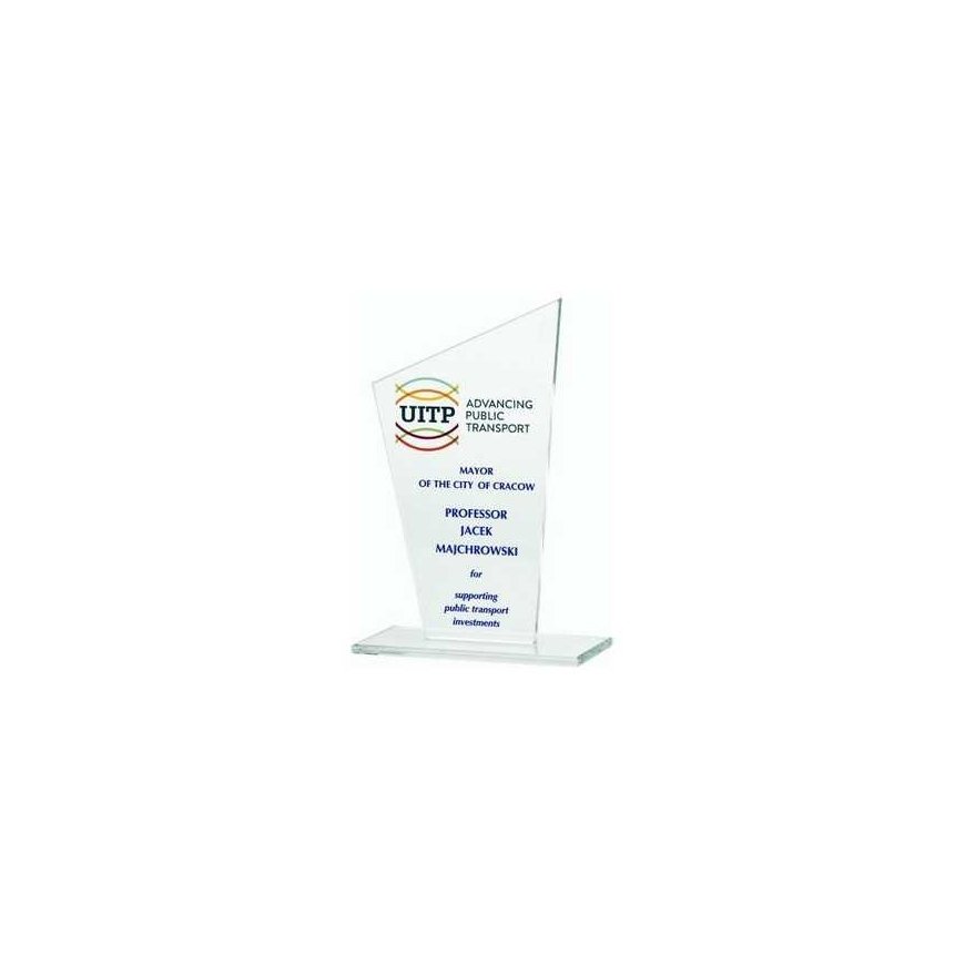 Tryumf LuxorJet spalvoto stiklo trofėjus – 2