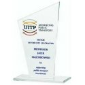 Tryumf LuxorJet colored glass trophy Tryumf LuxorJet colored glass trophy