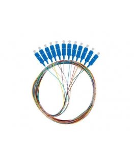 PIGTAIL FIBER SM SC/UPC EASY STRIP 9/125 G657A1 12X2M MULTICOLOR LANBERG