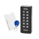 Orno Code lock with card and proximity tag reader, IP20, anthracite, guest function Orno Code lock with card and proximity tag reader, IP20, anthracite, guest function