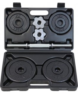 Interchangeable weight dumbbell EB Fit, 10 kg