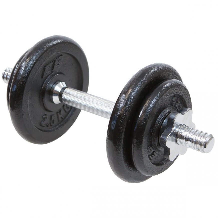 Interchangeable weight dumbbell EB Fit, 10 kg – 5