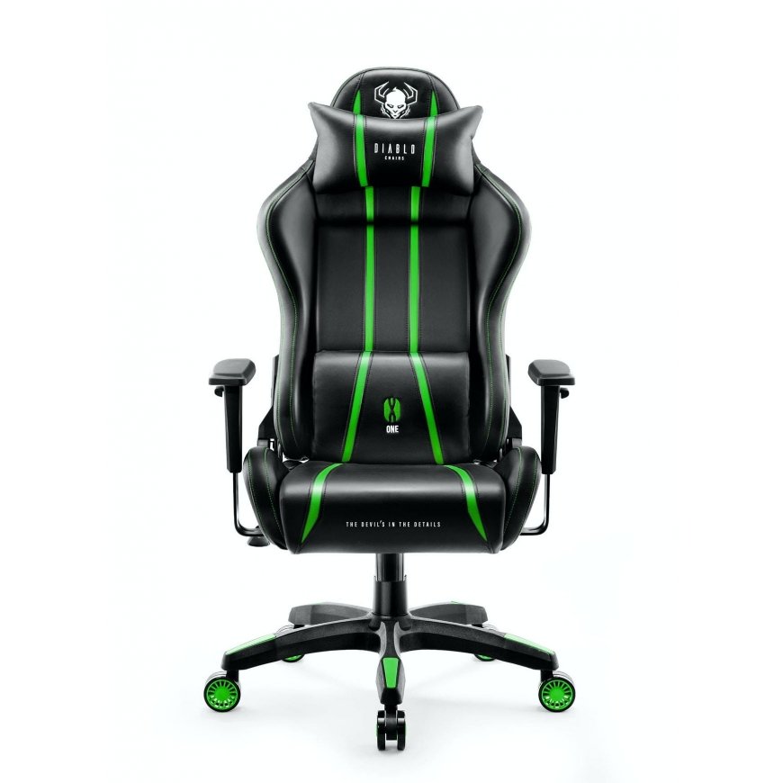 Gaming chair Diablo X-One 2.0 Gaming Chair Normal, Black-green – 2