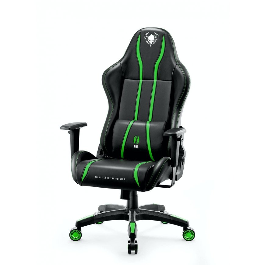 Žaidimų kėdė Diablo X-One 2.0 Gaming Chair Normal, Juoda-žalia – 3