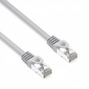 LSOH S/FTP patchcord, Cat.6a, RJ45 M - RJ45 M, 5 m, double shielded, LSOH, gray, 10 Gb/s economy LSOH S/FTP patchcord, Cat.6a, RJ45 M - RJ45 M, 5 m, double shielded, LSOH, gray, 10 Gb/s economy