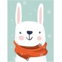 Beldizart Snow Hare 15*20 cm WD2539 Beldizart Snow Hare 15*20 cm WD2539