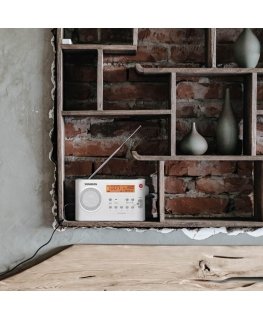 Radijas Sangean Digital Tuning AM / FM, baltas / PR-D7