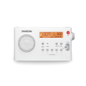 Radijas Sangean Digital Tuning AM / FM, baltas / PR-D7 Radijas Sangean Digital Tuning AM / FM, baltas / PR-D7