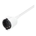 Deltaco GT-0901 power extension 5 m 1 AC outlet(s) Indoor White Deltaco GT-0901 power extension 5 m 1 AC outlet(s) Indoor White