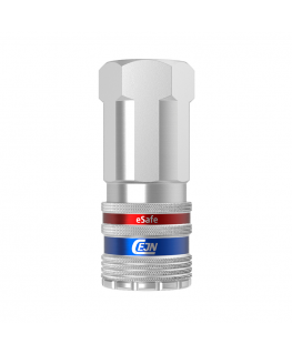 Quick connector with internal thread CEJN eSafe 3/4" 410 ser.