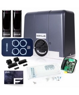 Genius Blizzard 500 komplektas 500kg slenkamiems vartams