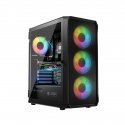 Logic PORTOS ARGB MINIDI USB 3.0 korpuss, melns Logic PORTOS ARGB MINIDI USB 3.0 korpuss, melns