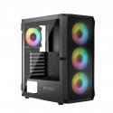 Logic PORTOS ARGB MINIDI USB 3.0 Case Black Logic PORTOS ARGB MINIDI USB 3.0 Case Black