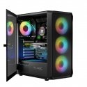 Logic PORTOS ARGB MINIDI USB 3.0 Case Black Logic PORTOS ARGB MINIDI USB 3.0 Case Black