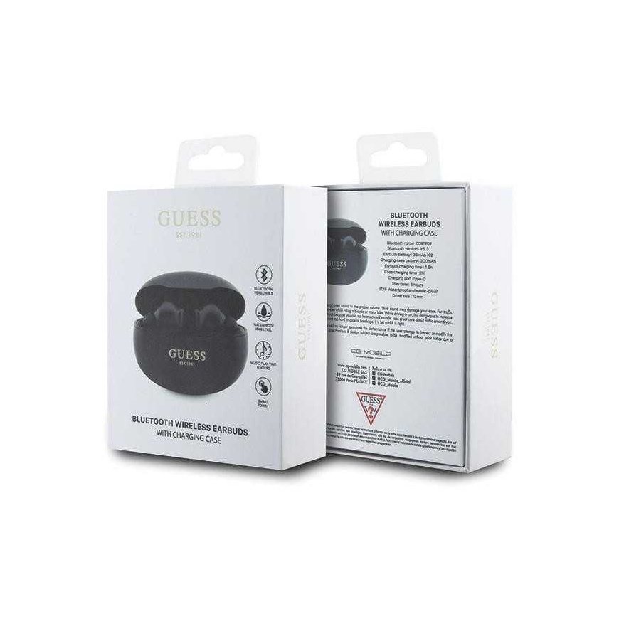 Guess TWS gutwst50ek bluetooth ausinės, juodos – 2