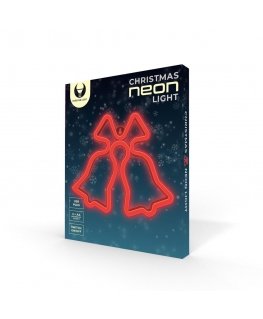 Neon LED CHRISTMAS BELLS red FLNE17 Forever Light