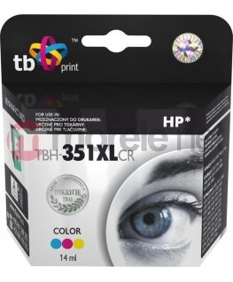 Tb Print Ink cartridge for hp dj d4260 tbh-351xlcr color ref.