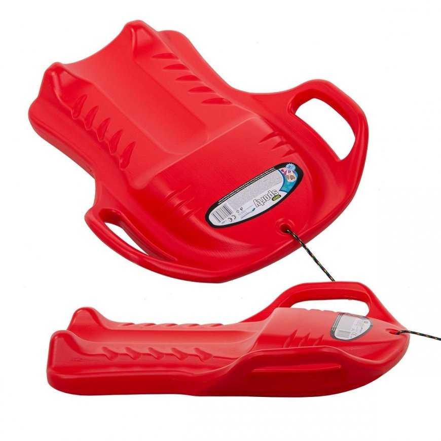 Prosperplast Raudonos greitos plastikinės rogės – 4