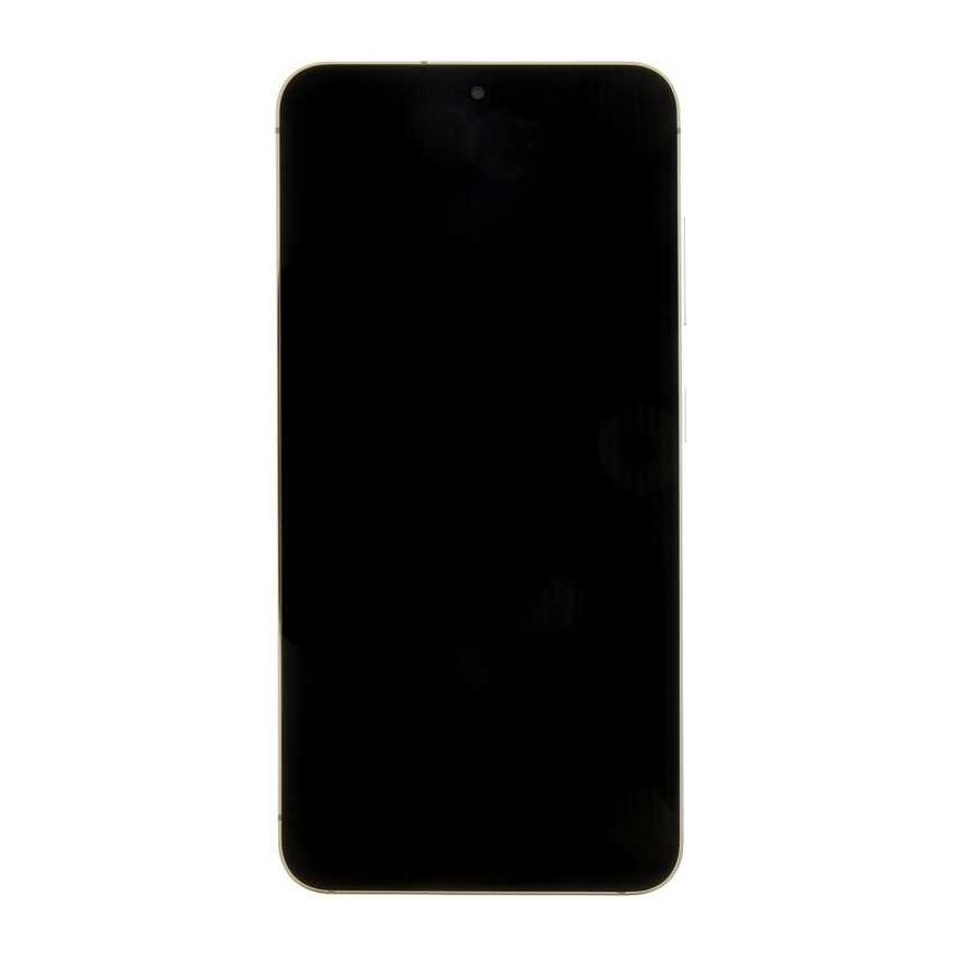 Liquid crystal display + touch unit + front cover Samsung S911 Galaxy S23 cream (replacement package)