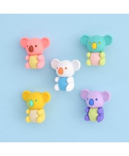 IWAKO erasers - puzzle set "Colorz Koala"