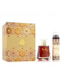 Lattafa Raghba unisex set (100 ml EDP perfume + 50 ml spray deodorant)