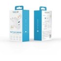 TelForceone Forever TC-06-45AC GaN PD QC charger 1x USB-C 1x USB 45W white TelForceone Forever TC-06-45AC GaN PD QC charger 1x USB-C 1x USB 45W white
