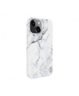 Evelatus Apple iPhone 15 Premium Silicone case Customized Print White