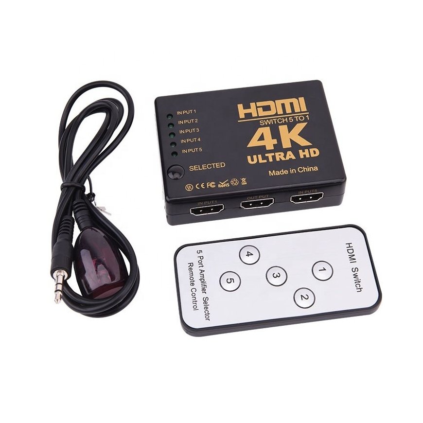 RoGer HDMI 4K ātrgaitas sadalītājs 5