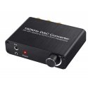 RoGer DAC 192kHz 24bit S/PDIF to RCA Converter with headphone jack 3,5mm / Optical / Coaxial RoGer DAC 192kHz 24bit S/PDIF to RCA Converter with headphone jack 3,5mm / Optical / Coaxial