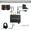 RoGer DAC 192kHz 24bit S/PDIF - RCA конвертер с разъемом для наушников 3,5 мм / оптический / коаксиальный RoGer DAC 192kHz 24bit S/PDIF - RCA конвертер с разъемом для наушников 3,5 мм / оптический / коаксиальный