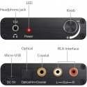 RoGer DAC 192kHz 24bit S/PDIF to RCA Converter with headphone jack 3,5mm / Optical / Coaxial RoGer DAC 192kHz 24bit S/PDIF to RCA Converter with headphone jack 3,5mm / Optical / Coaxial
