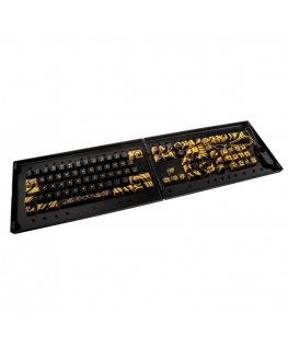 Keyboard Traitors TIGER SKETCH Limited Keycap Set, PBT (DE)
