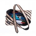 Pencil case ZIPIT Metallic Jumbo Pouch, ZTJ-MT-1, Bronze Pencil case ZIPIT Metallic Jumbo Pouch, ZTJ-MT-1, Bronze