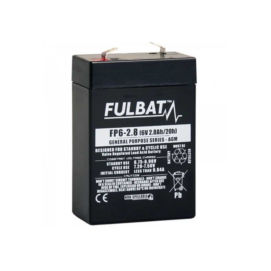 VRLA Battery 2.8 Ah 6V