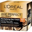 L'Oreal Paris LOREAL_Age Perfect Cell Renew Gaivinantis Day Kremas SPF 30 atgaivinantis dieninis kremas nuo raukšlių 50 ml