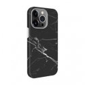 Evelatus Apple iPhone 15 Pro Max Premium Silicone case Customized Print Black