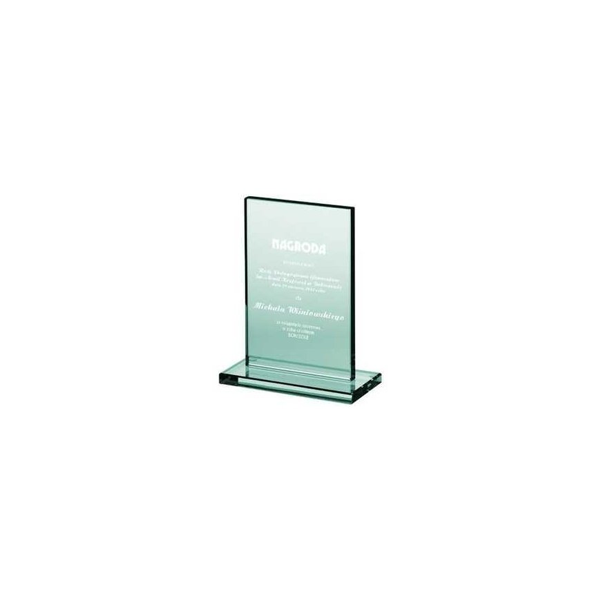 Tryumf Engraved glass trophy – 2