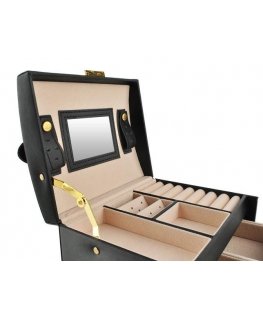 Toothbrush Beautylushh Jewelry Box / Chest - Black