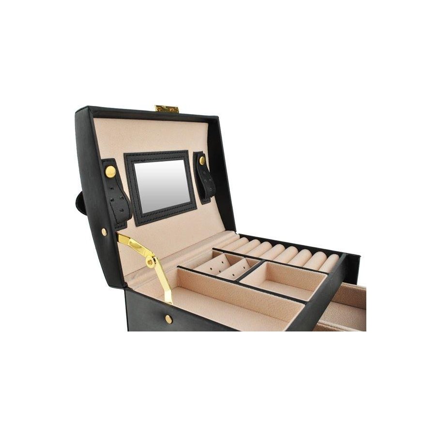 Toothbrush Beautylushh Jewelry Box / Chest - Black