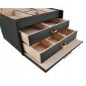 Toothbrush Beautylushh Jewelry Box / Chest - Black