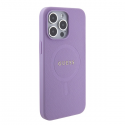 Dėklas Guess GUHMP15XPSAHMCU iPhone 15 Pro Max 6.7" violetinė|violetinė hardcase Saffiano MagSafe