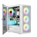 Logic PORTOS ARGB MINIDI USB 3.0 ümbris valge Logic PORTOS ARGB MINIDI USB 3.0 ümbris valge