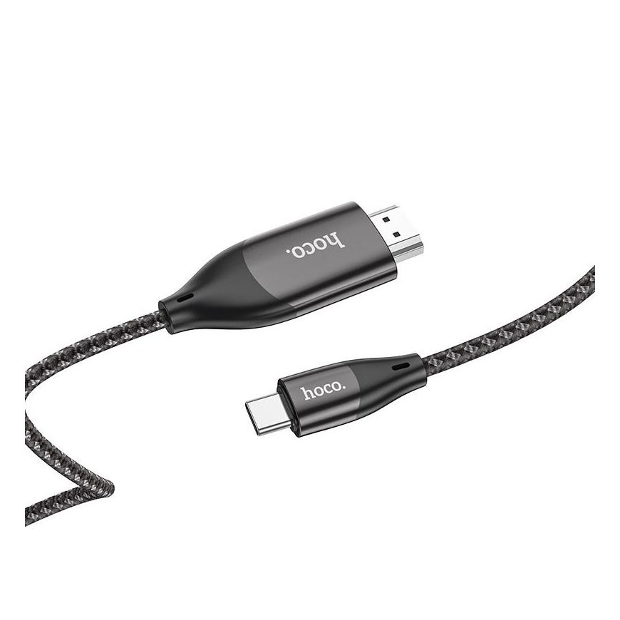 Cable Hoco UA16 Type-C to HDMI 2.0m gray – 2