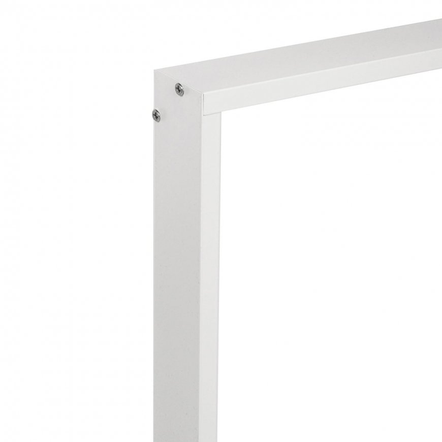 Ceiling light Maclean Aluminum surface frame 1195x295mm for LED ceiling panels Maclean Energy MCE542, height 5cm – 2