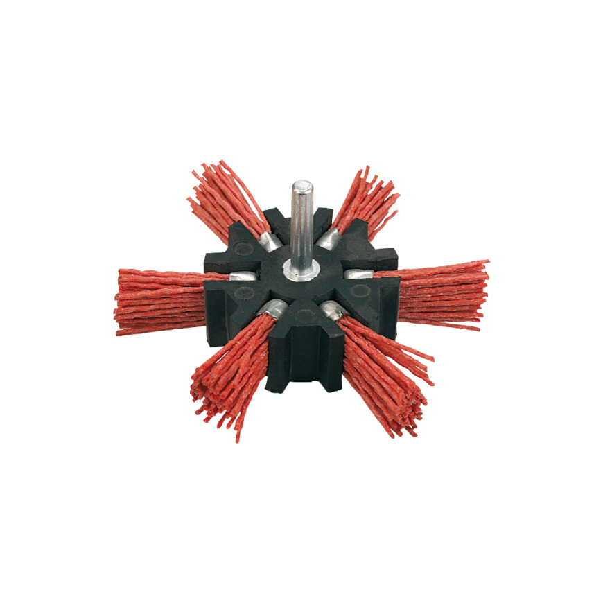 Verto Abrasive abrasive brush with 100 mm shaft - 62H720